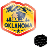 Magnet - Oklahoma Buffalo Badge