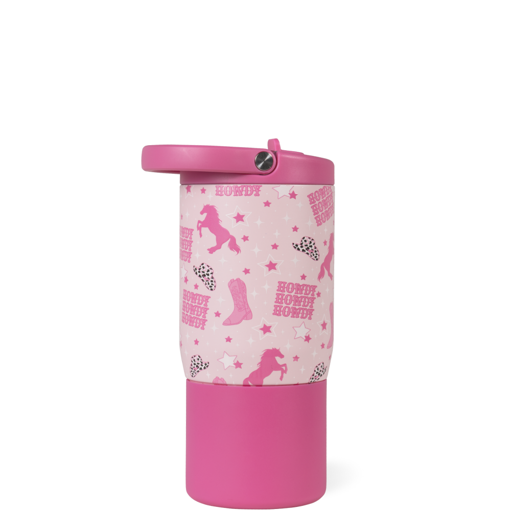 Cowgirl HydroJug 14 oz Sport Kids Water Bottle
