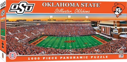 Oklahoma State Cowboys - 1000 Piece Panoramic Puzzle