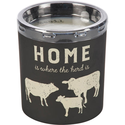 Home Is Where The Herd Is Candle
