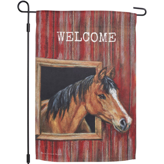 Welcome Garden Flag