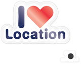 Magnet - I Heart Location
