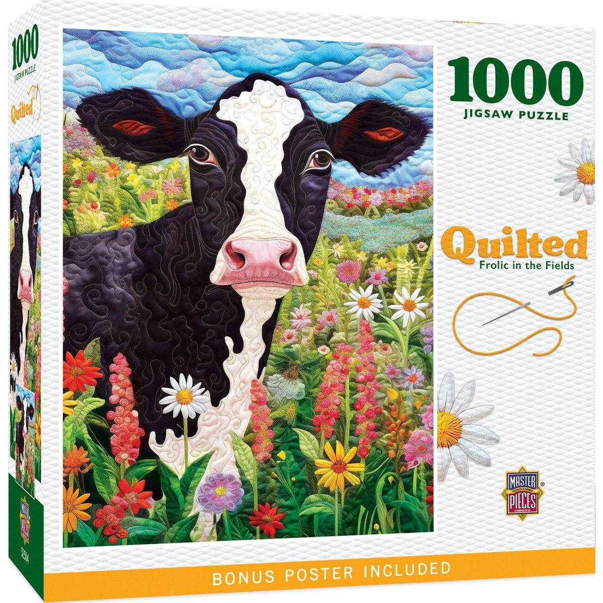 Quilted - Frolic in the Fields 1000 Piece Puzzle