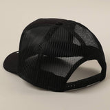 COWBOY Text Logo Printed Mesh Back Trucker Hat
