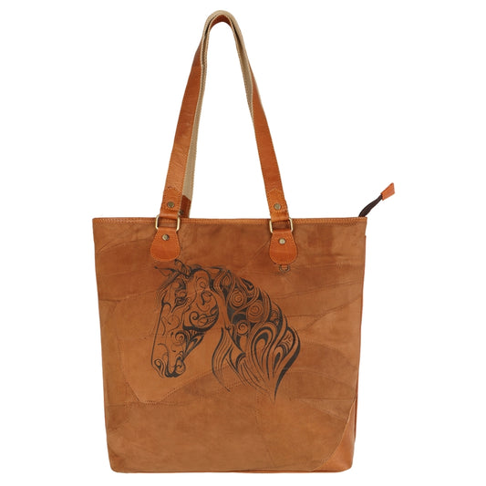 Large Tote Bag Horse