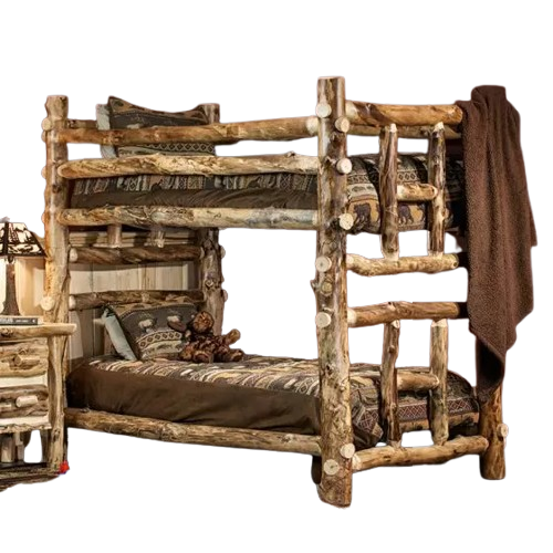 Aspen Log Bunk Bed