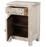 Arabella 1 Drawer 1 Door Nightstand