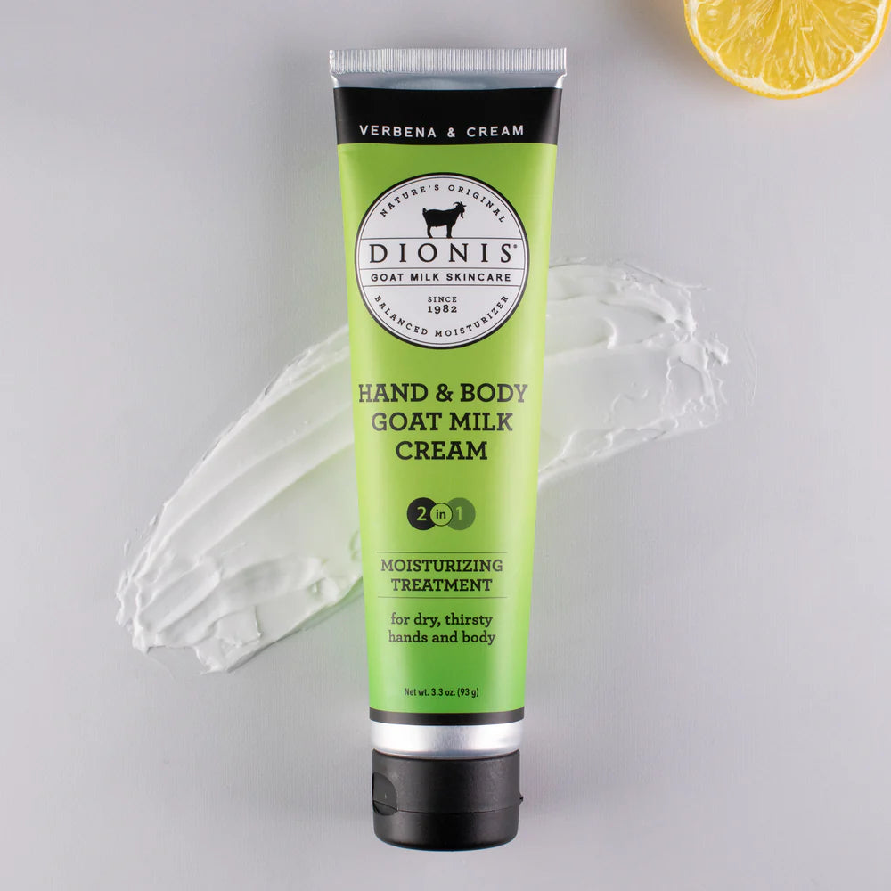Hand & Body Goat Milk Cream (3.3 oz)