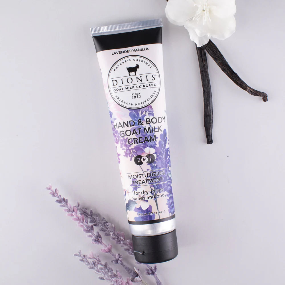 Hand & Body Goat Milk Cream (3.3 oz)