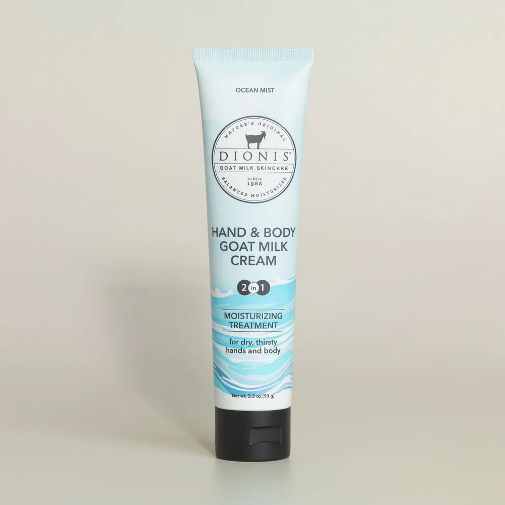 Hand & Body Goat Milk Cream (3.3 oz)