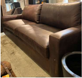 Contempo Leather Sofa