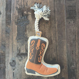 Rope Dog Toy | Cowboy Boot