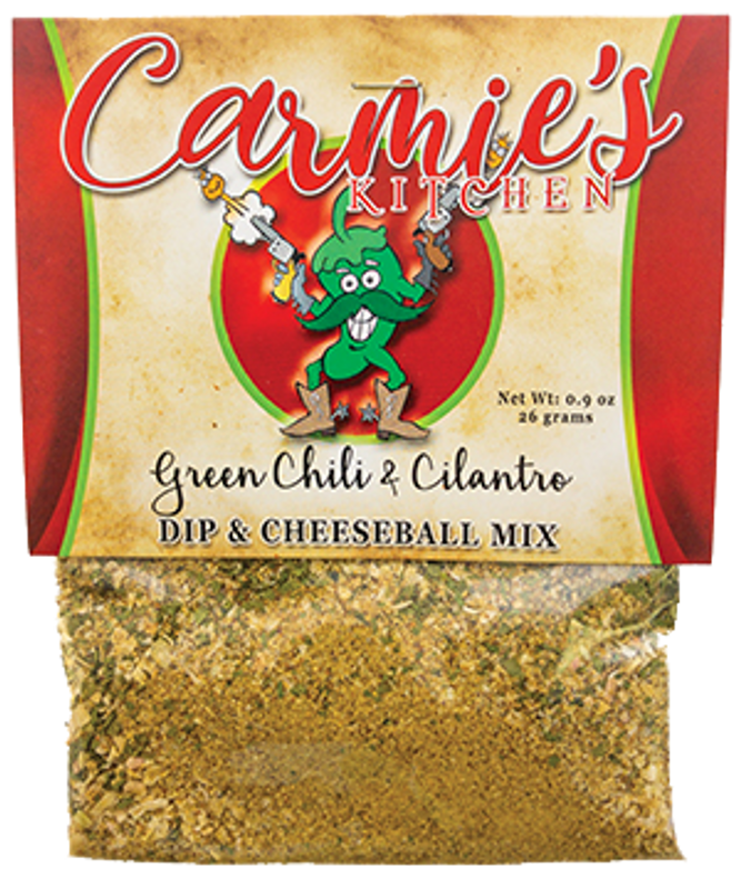CK GREEN CHILE & CILANTRO DIP MIX