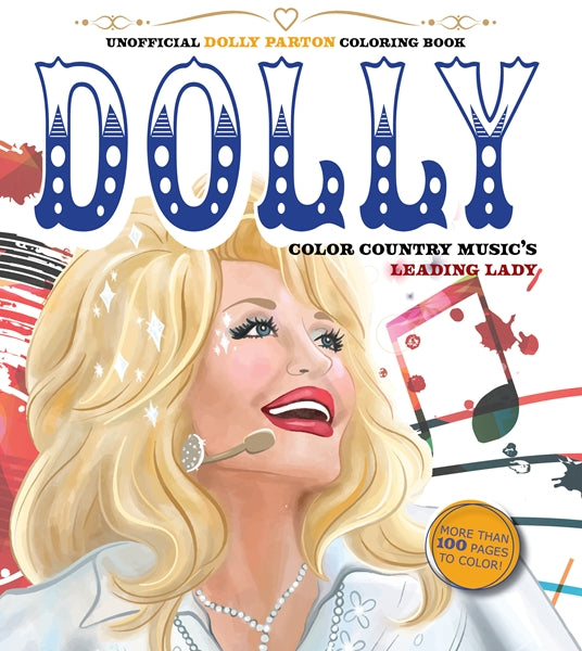 Unofficial Dolly Parton Coloring
Book