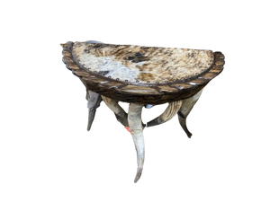 HORN ENTRY TABLE (HALF MOON)