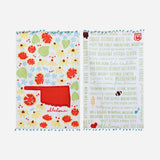 Oklahoma in Bloom Dish Towel