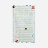 Oklahoma in Bloom Dish Towel