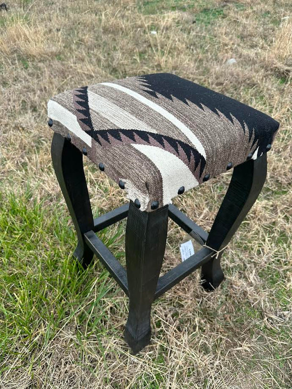 San Miguel Barstool W/ Kilim