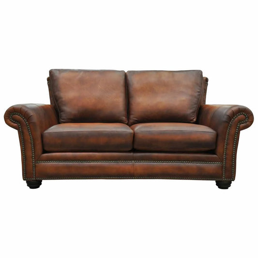 Kaymus Leather Loveseat