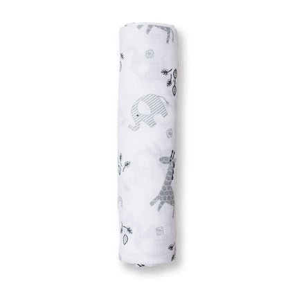 Lulujo Cotton Swaddle – 47×47″