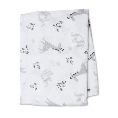 Lulujo Cotton Swaddle – 47×47″