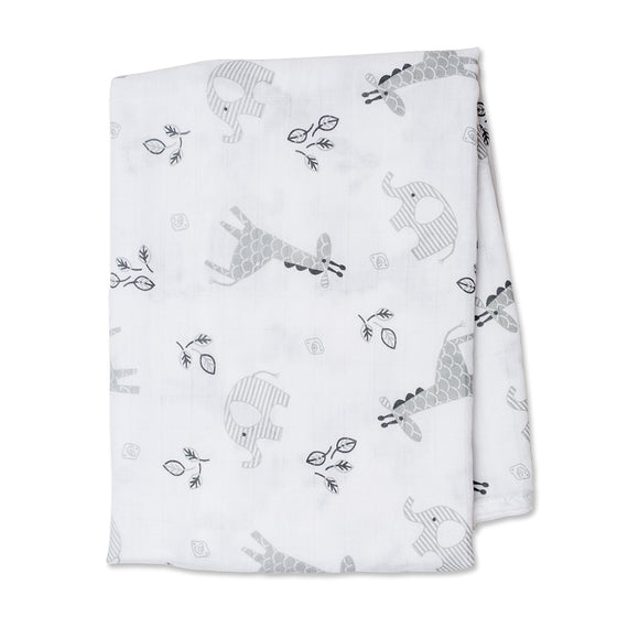 Lulujo Cotton Swaddle – Afrique – 47×47″