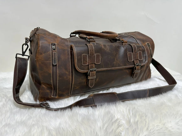 TLG Leather Duffel Bag