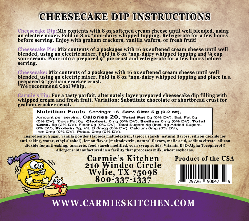 CK LEMON ICEBOX PIE CHEESECAKE DIP