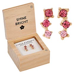 Earring Treasure Box-  Happy Day