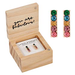 Earring Treasure Box-  Darling