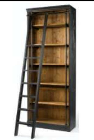 SHOIWCASE WITH LADDER
