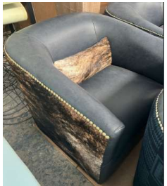 BARREL CHAIR-SWIVEL
