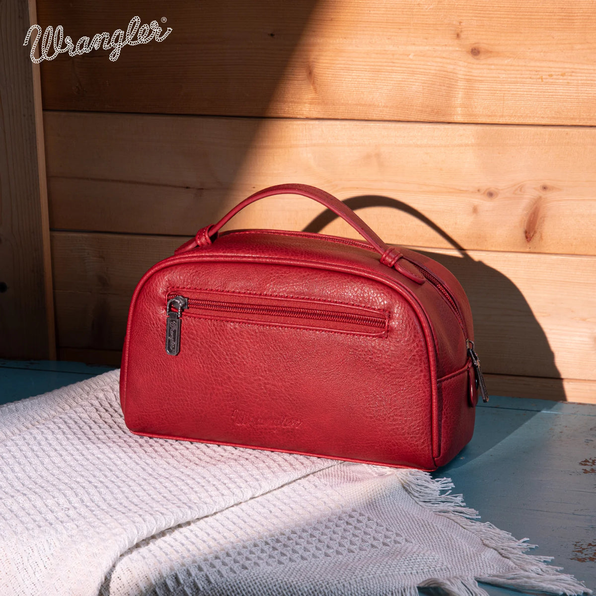 WG145 -190 Wrangler Embroidered Multi Purpose/Travel Pouch