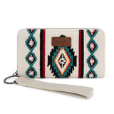 WG174-W006 Wrangler Southwestern Knitted Wallet/Wristlet