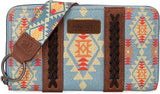 WG2202-W006 Wrangler Southwestern Art Print Wallet