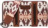 WG2203-W006 Wrangler Southwestern Art Print Wallet