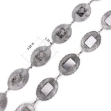WGB-1008 Wrangler Horse Head Concho Chain Link Belt