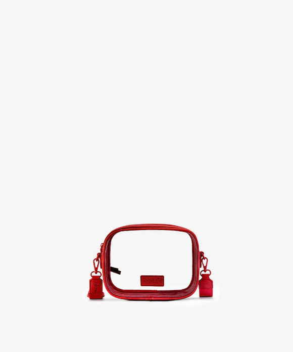 WG229-603 Wrangler Clear Crossbody Stadium Bag
