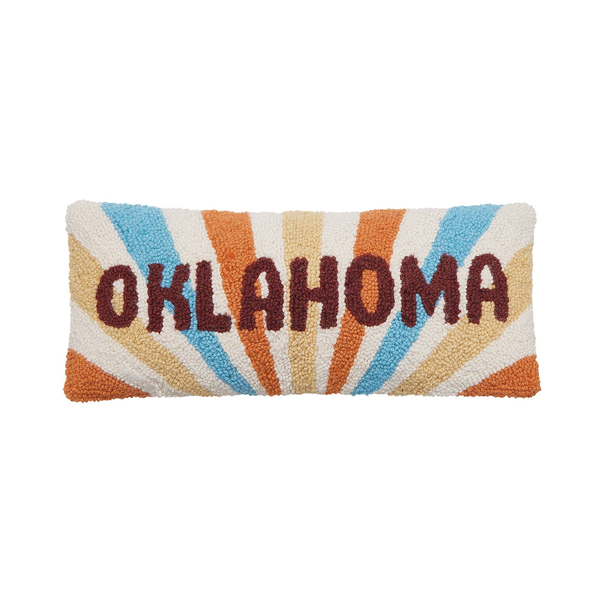 Oklahoma Hook Pillow #2