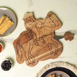 Cowboy Wood Serving Board
