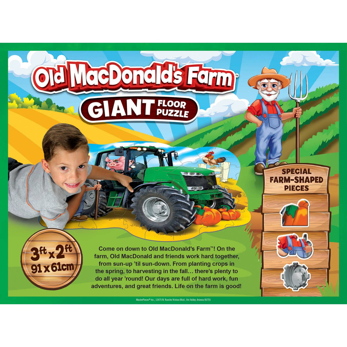 Old MacDonald's Farm 36 Piece Floor Puzzle