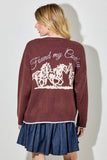 COWGIRL COWBOY CARDIGAN