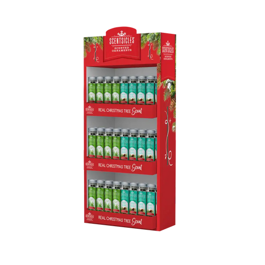 48 Count Sidekick Display of Scentsicles Scented Ornaments