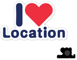 Magnet - I Heart Location