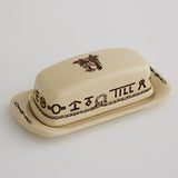 True West Butter Dish W/ Cover