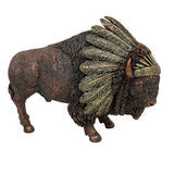 Bison With Headdress