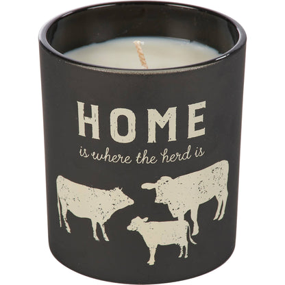 Home Is Where The Herd Is Candle