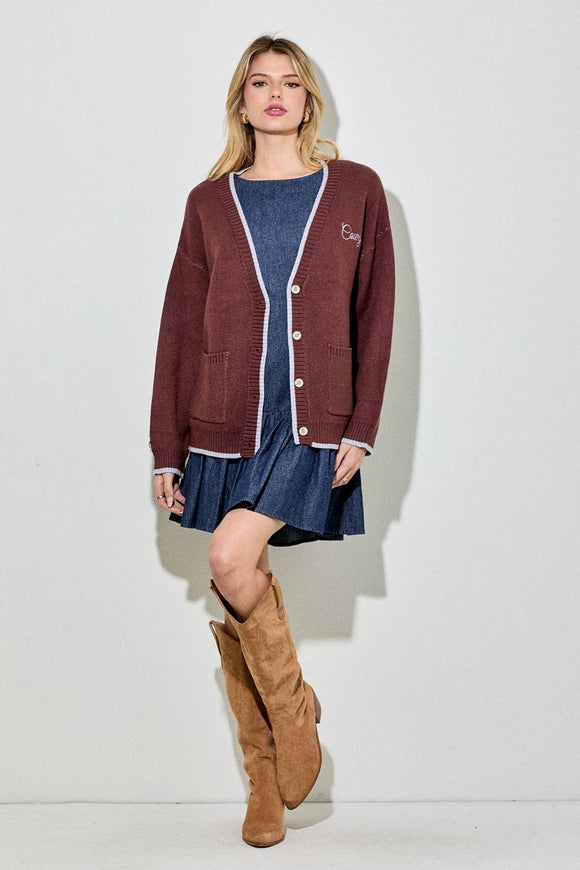 COWGIRL COWBOY CARDIGAN