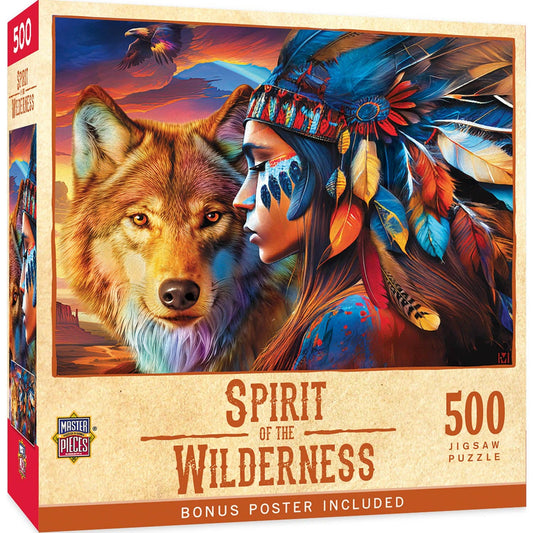 Tribal Spirit - Spirit of the Wilderness 500 Piece Puzzle