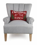 Christmas At The Ranch Hook Pillow